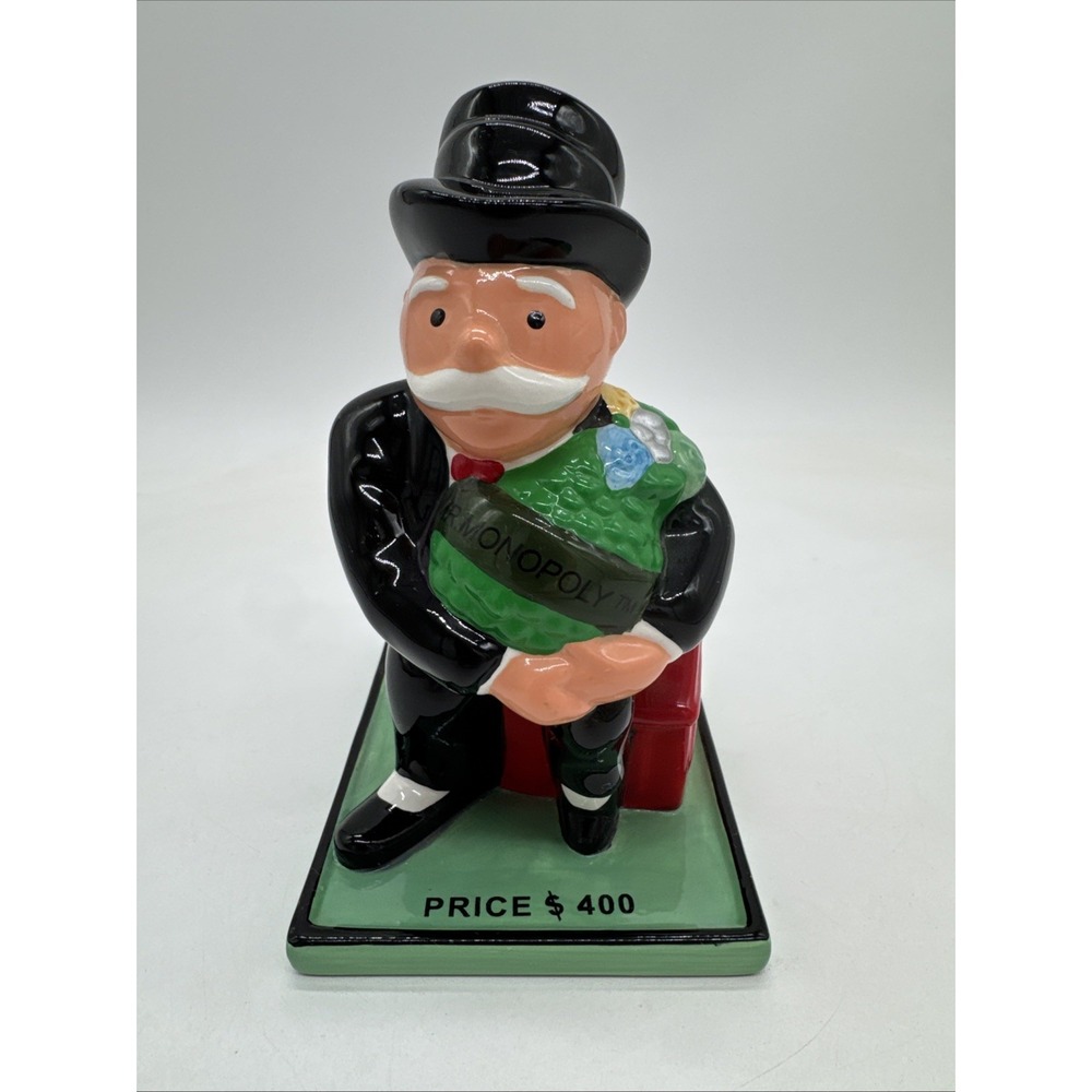 Monopoly Boardwalk Bank Uncle Pennybags‎ Piggy Bank